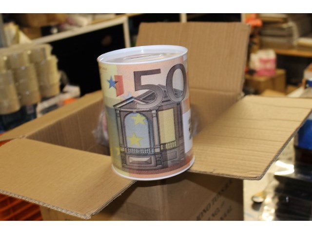 Grote spaarpot 50 euro 1x - afbeelding 1 van  3