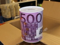 Grote spaarpot 500 euro 1x - afbeelding 1 van  3