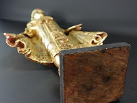 Grote vergulde boeddha - afbeelding 5 van  5