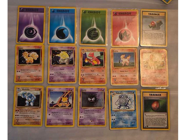 Grote verzameling pokémon kaarten ca. 4900x, o.a. vintage kaarten - afbeelding 1 van  12