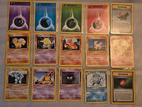 Grote verzameling pokémon kaarten ca. 4900x, o.a. vintage kaarten - afbeelding 1 van  12