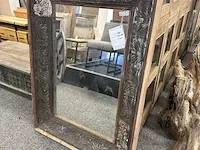 Grote vintage spiegel, 102x13x140 cm
