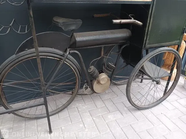 Grote wijnkast , brommer model, zwart - afbeelding 6 van  7