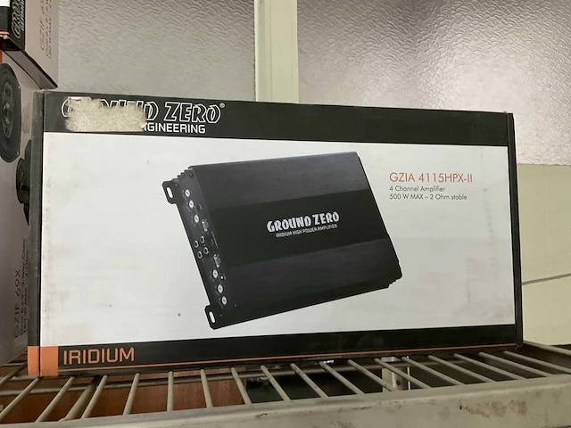 Ground zero speaker set with amplifier - afbeelding 2 van  6