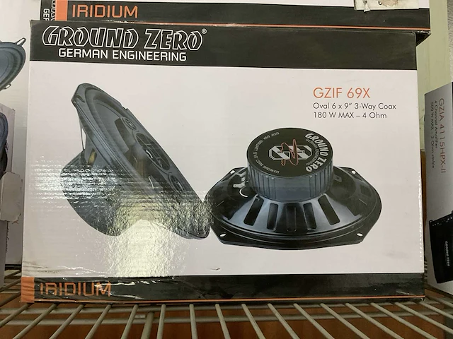 Ground zero speaker set with amplifier - afbeelding 3 van  6