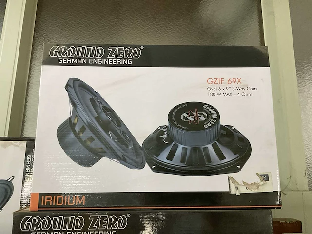 Ground zero speaker set with amplifier - afbeelding 4 van  6