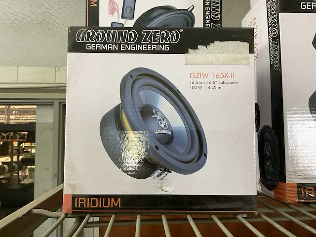 Ground zero speaker set with amplifier - afbeelding 5 van  6