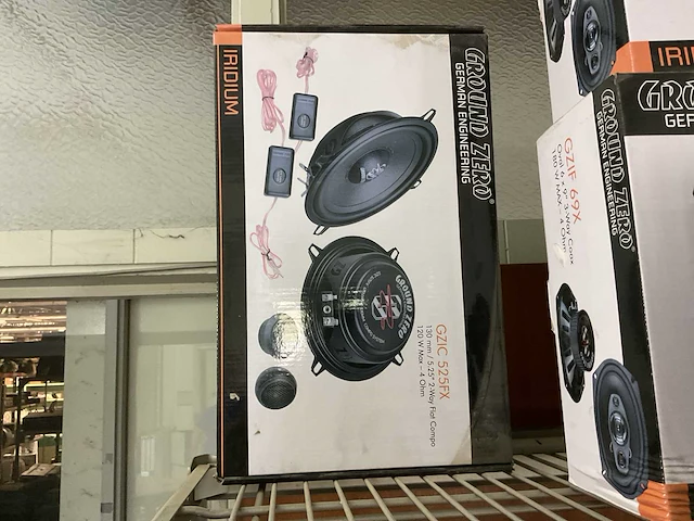 Ground zero speaker set with amplifier - afbeelding 6 van  6