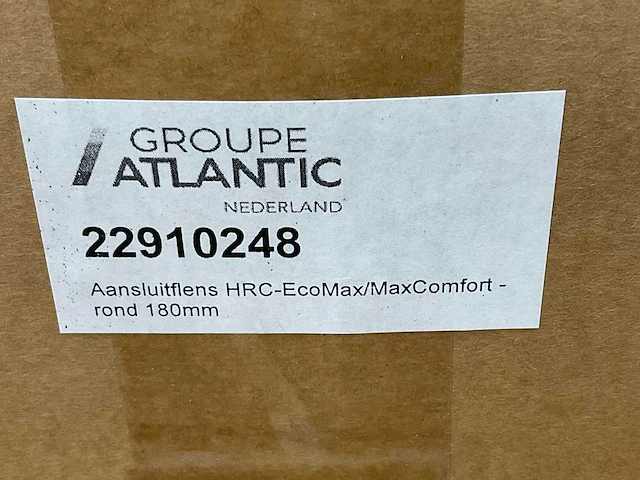 Groupe atlantic - hrc-ecomax - aansluit flens 180 mm (60x) - afbeelding 7 van  7