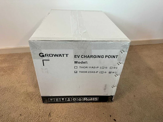 Growatt - thor 22as-p (wifi) - laadpaal voor alle elektrische auto’s - afbeelding 2 van  8