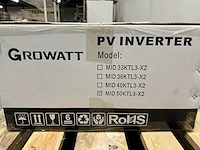 Growatt 50 ktl3-x2 mid 50k omvormer t.b.v. zonnepanelen (3-fase) - afbeelding 3 van  4