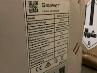 Growatt ark2.5l-a1 thuisbatterij module - afbeelding 3 van  3