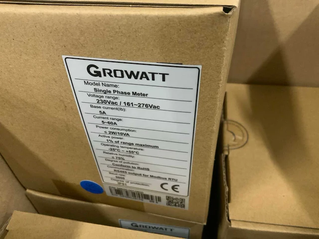 Growatt ddsu666 single phase smartmeter (8x) - afbeelding 3 van  3