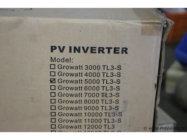 Growatt inverter/omvormer | model 5000 tl3-s - afbeelding 3 van  3