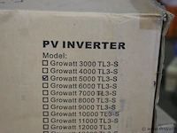 Growatt inverter/omvormer | model 5000 tl3-s - afbeelding 3 van  3