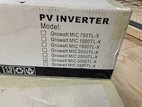 Growatt mic 3000tl-x omvormer (5x) - afbeelding 4 van  5