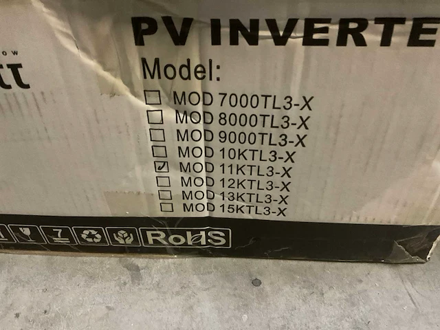 Growatt mod 11ktl3-x omvormer - afbeelding 3 van  6