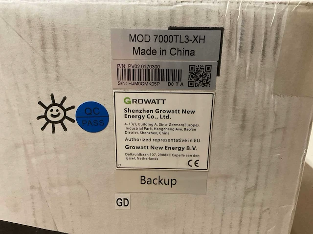 Growatt mod 7000tl3-xh 3-fase hybride omvormer - afbeelding 3 van  3