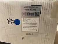 Growatt mod 7000tl3-xh 3-fase hybride omvormer - afbeelding 3 van  3