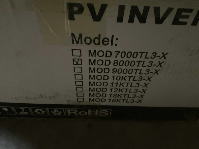 Growatt mod8000tl3-x omvormer - afbeelding 4 van  6
