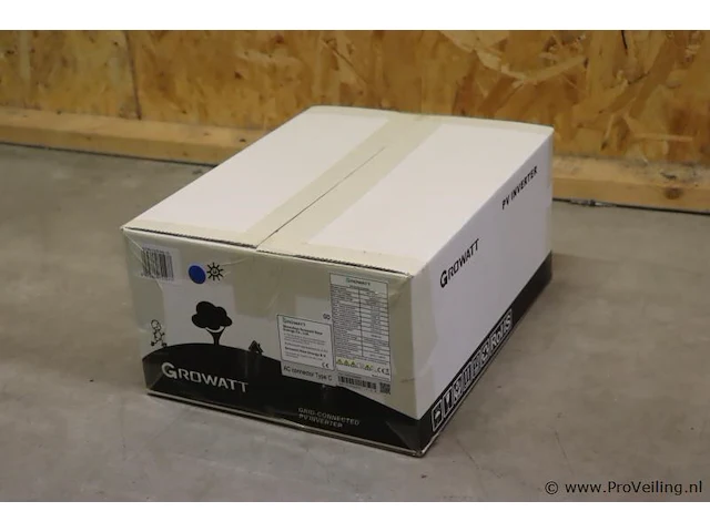 Growatt pv grid inverter voor zonnepanelen model mic 1000tl-x | nieuw in doos - afbeelding 2 van  5
