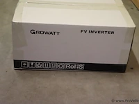 Growatt pv grid inverter voor zonnepanelen model mic 1000tl-x | nieuw in doos - afbeelding 3 van  5