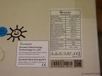 Growatt pv grid inverter voor zonnepanelen model min 4200tl-xe| nieuw in doos - afbeelding 3 van  6