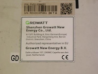 Growatt pv grid inverter voor zonnepanelen model mod 5000tl3-x | nieuw in doos - afbeelding 4 van  4