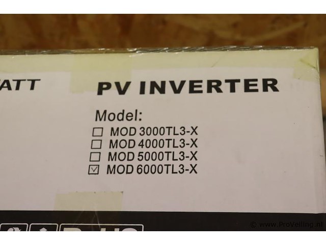 Growatt pv grid inverter voor zonnepanelen model mod 6000tl3-x | nieuw in doos - afbeelding 3 van  4