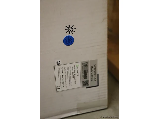 Growatt pv grid inverter voor zonnepanelen model mod 9000tl3-x | nieuw in doos - afbeelding 4 van  4