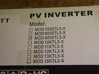 Growatt pv grid inverter voor zonnepanelen model mod 9000tl3-x | nieuw in doos - afbeelding 3 van  4