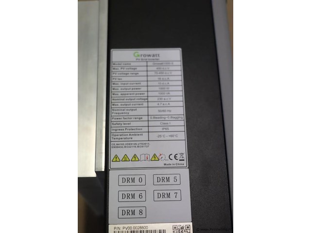Growatt pv inverter/omvormer | nieuw in doos - afbeelding 4 van  4
