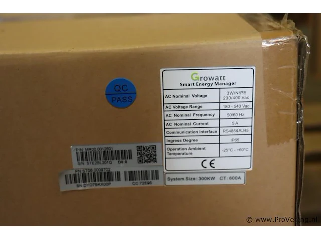 Growatt smart energy manager | 300kw | nieuw in doos - afbeelding 4 van  4