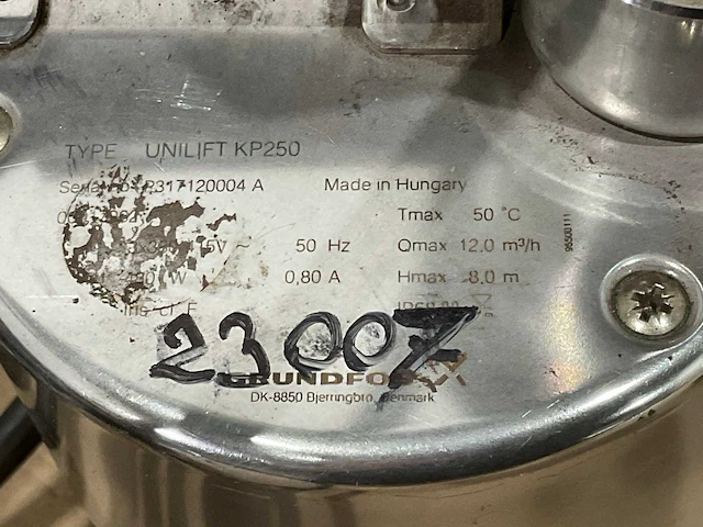 Grundfos - unilift kp 250 - dompelpomp - afbeelding 6 van  6