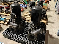 Grundfos clm 125-228-5.5 circulatiepomp (2x) - afbeelding 2 van  5