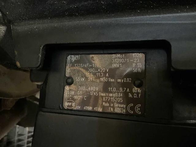 Grundfos clm 125-228-5.5 circulatiepomp (2x) - afbeelding 4 van  5