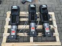 Grundfos cre 4-40 centrifugaal pomp (3x) - afbeelding 1 van  8