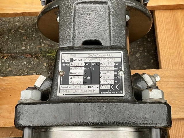 Grundfos cre 4-40 centrifugaal pomp divers (4x) - afbeelding 7 van  10