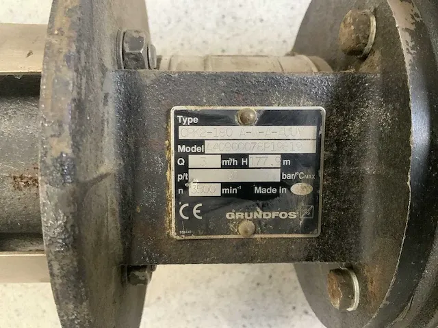 Grundfos crk2-180 a-w-a-auuv pompunit - afbeelding 4 van  4