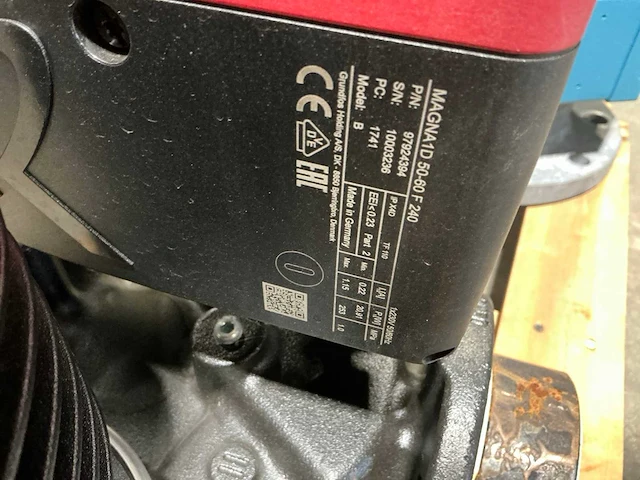 Grundfos magna 1d 50-60f240 circulatiepomp unit dn50 - afbeelding 6 van  7