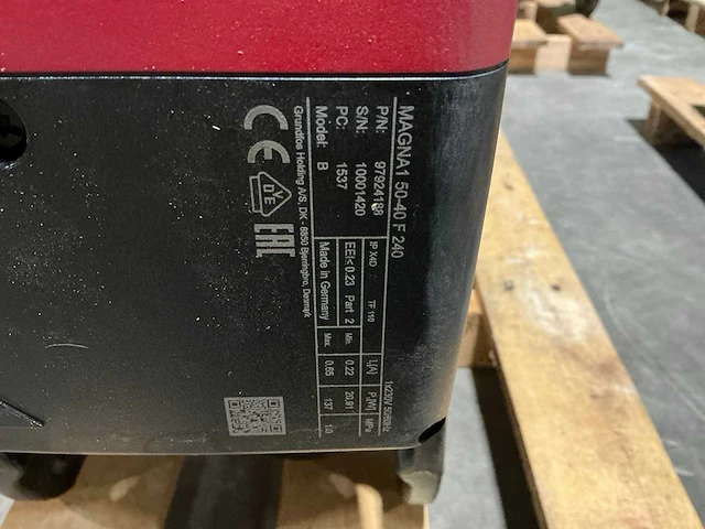 Grundfos magna1 50-40 f240 circulatiepompunit dn50 - afbeelding 8 van  8