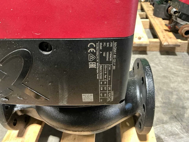 Grundfos magna1 80-120f360 circulatiepompunit dn80 - afbeelding 4 van  6