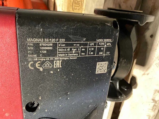 Grundfos magna3 32-120 f220 circulatiepomp - afbeelding 6 van  6