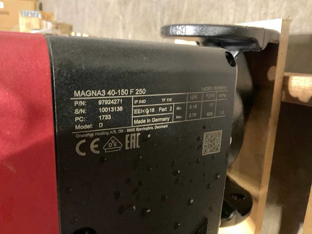 Grundfos magna3 40-150 f 250 circulatiepomp - afbeelding 3 van  3