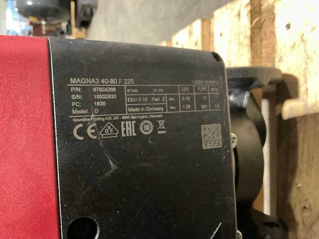 Grundfos magna3 40-80 f 220 circulatiepomp - afbeelding 2 van  2