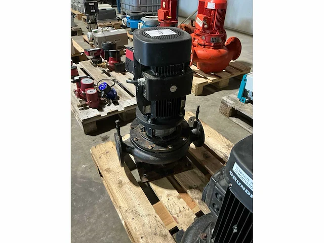 Grundfos tp65-240/4 a-f-a-baqe circulatiepomp unit dn65 - afbeelding 3 van  6