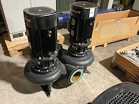 Grundfos tpd 150-160/4 inline pompunit - afbeelding 2 van  6