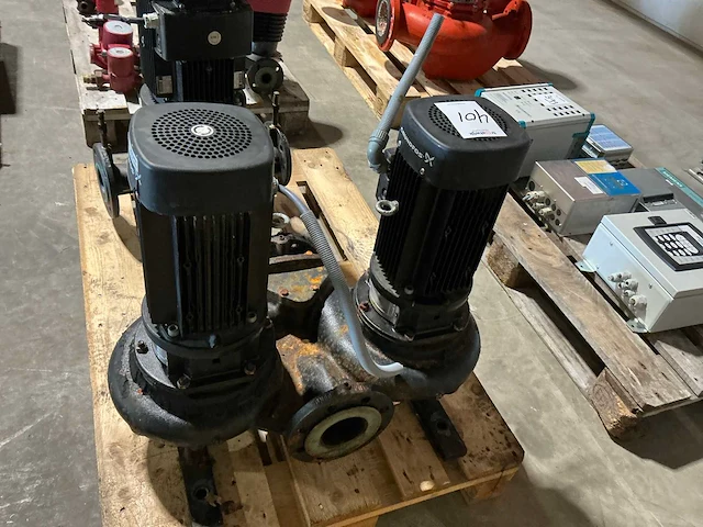 Grundfos tpd 80-70/4 a-f-a-baqe circulatiepomp unit dn80 - afbeelding 3 van  9
