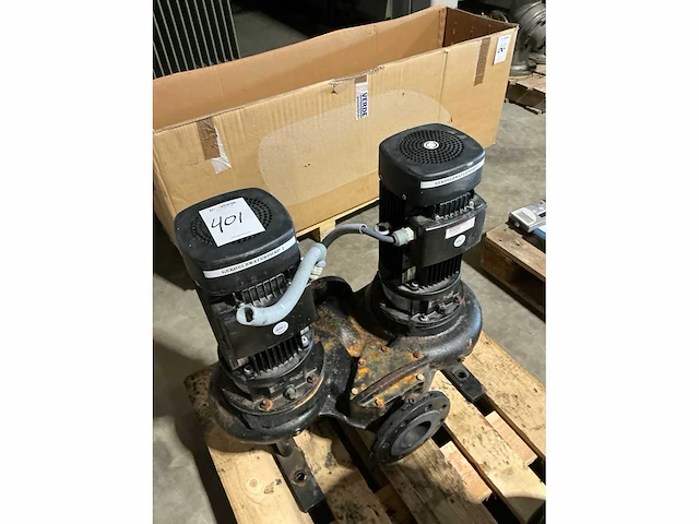 Grundfos tpd 80-70/4 a-f-a-baqe circulatiepomp unit dn80 - afbeelding 6 van  9
