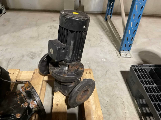 Grundfos tped 50-160/4 inline circulatiepomp - afbeelding 4 van  4